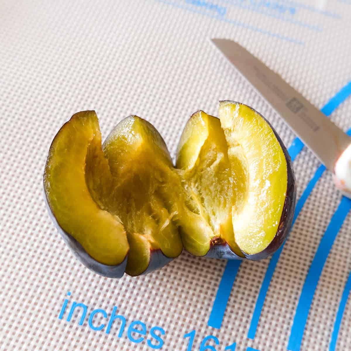 Italian prun lums. Destoned.