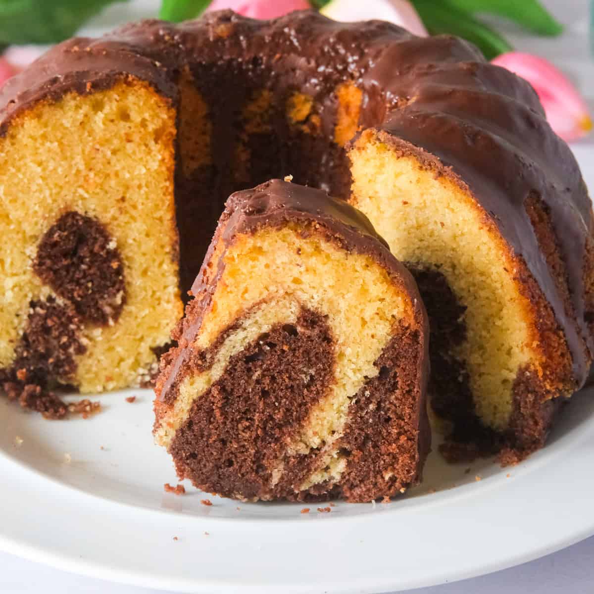 Marmorkuchen-German Marble Cake