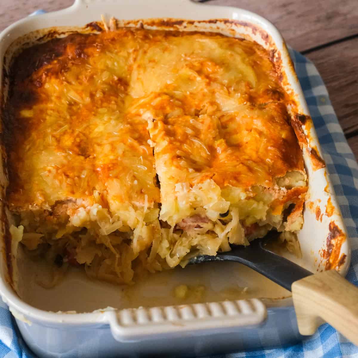 baked casserole dish