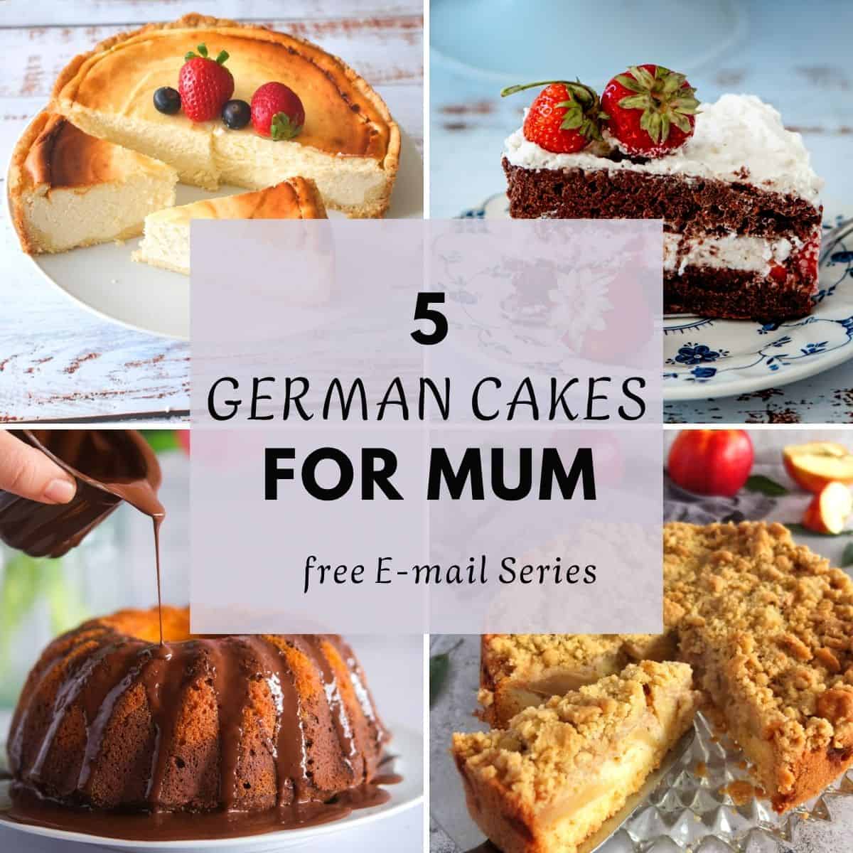 4 German Cakes