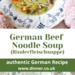 German Beef Noodle Soup Pin