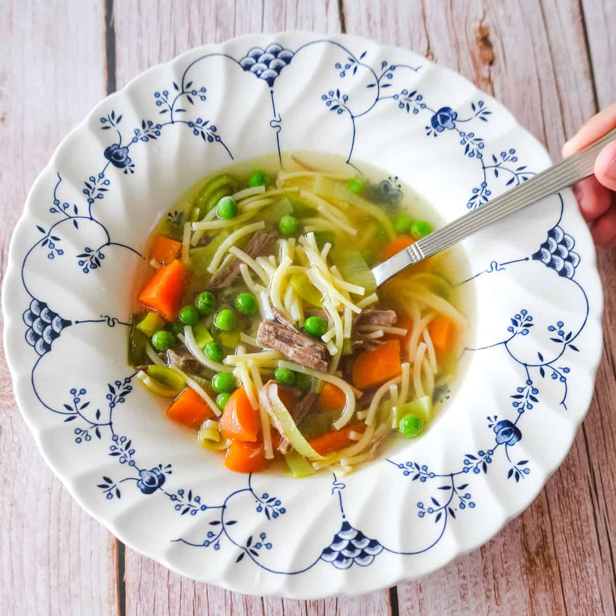 German Beef Noodle Soup
