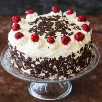 German Black Forest Cake, traditional and AUthentic.