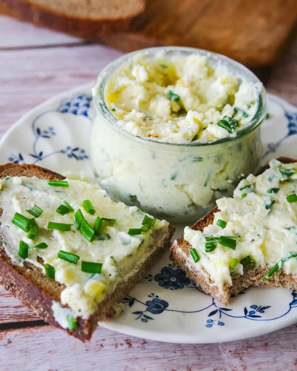 German potato bread spread