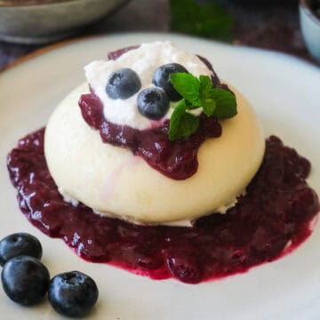 German Blueberry Dumpling